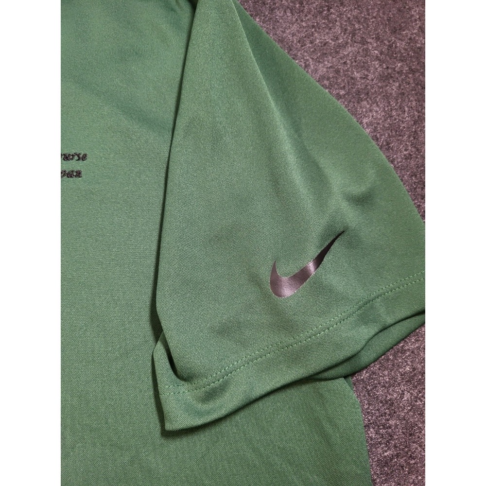 Nike Dri-Fit Golf Polo Misawa AB. Japan Mens Large Green - Picture 7 of 13